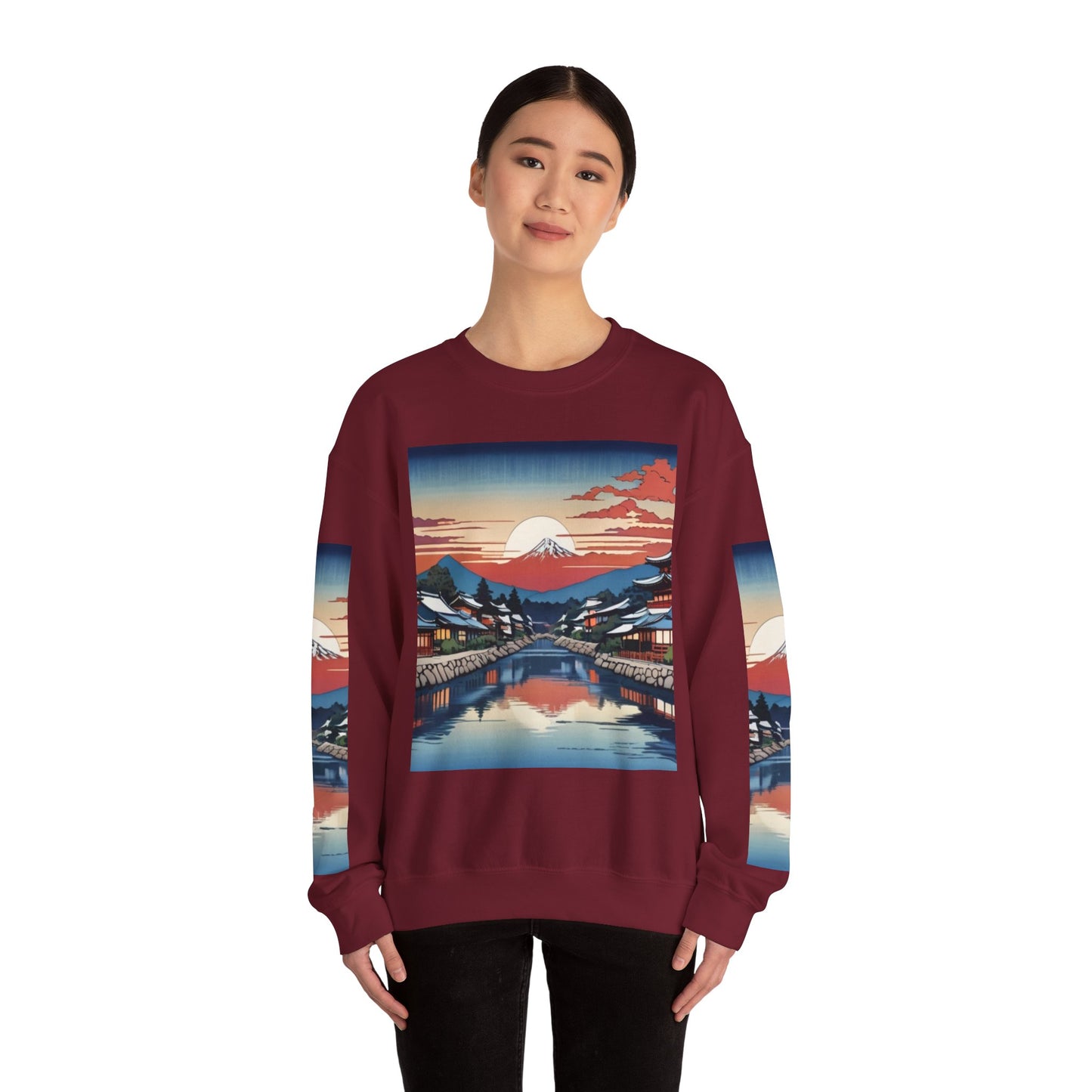 Ukiyo-e Unisex Heavy Blend™ Crewneck Sweatshirt
