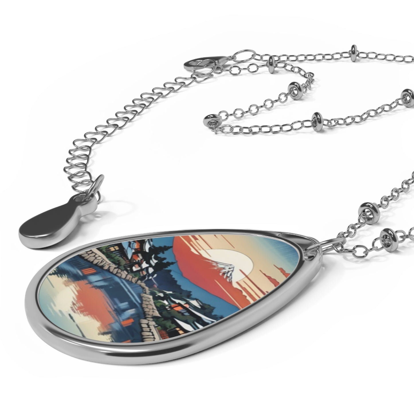 Sunsets Oval Necklace