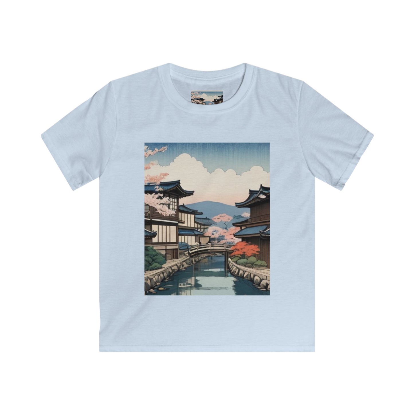 Ukiyo-e Kids Softstyle Tee