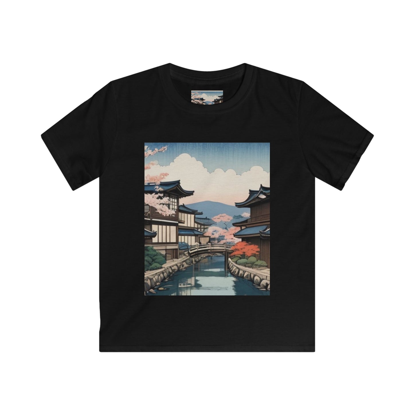 Ukiyo-e Kids Softstyle Tee