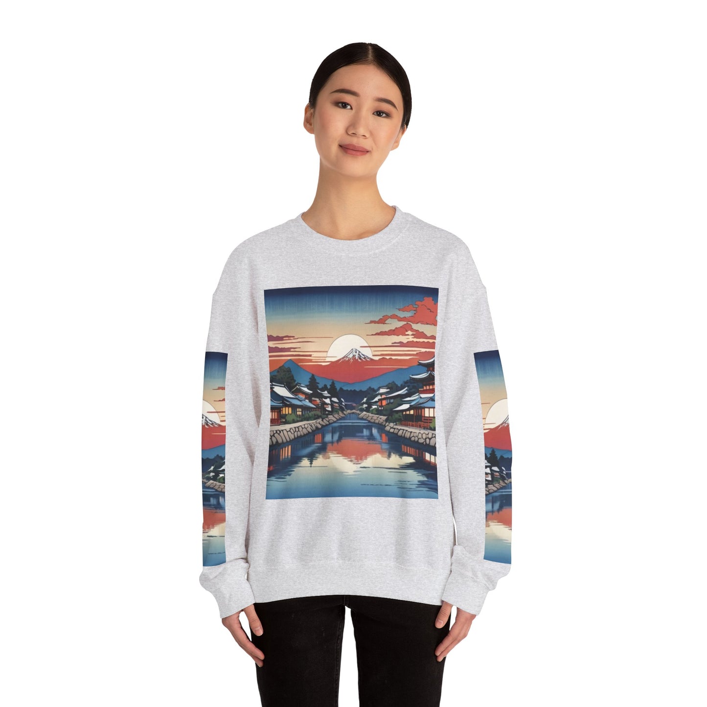 Ukiyo-e Unisex Heavy Blend™ Crewneck Sweatshirt