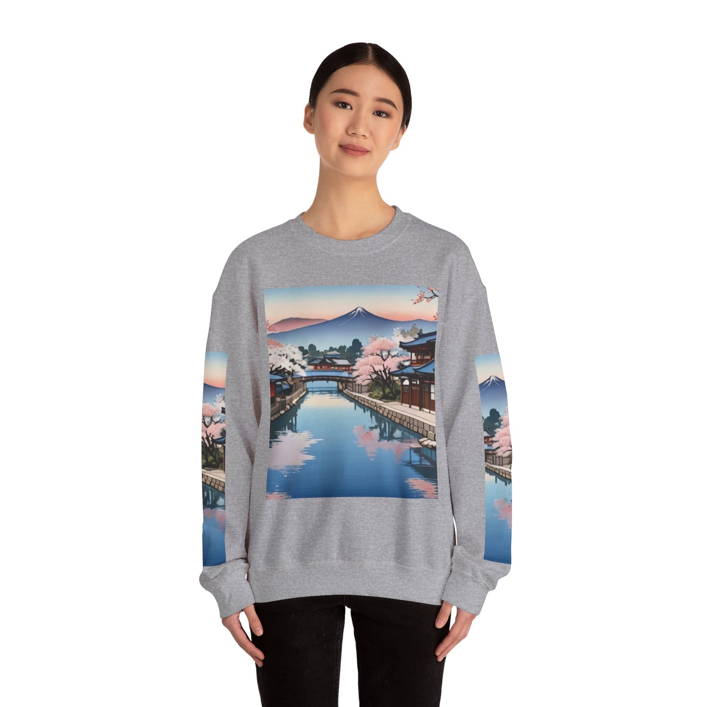 Ukiyo-e Unisex Heavy Blend™ Crewneck Sweatshirt