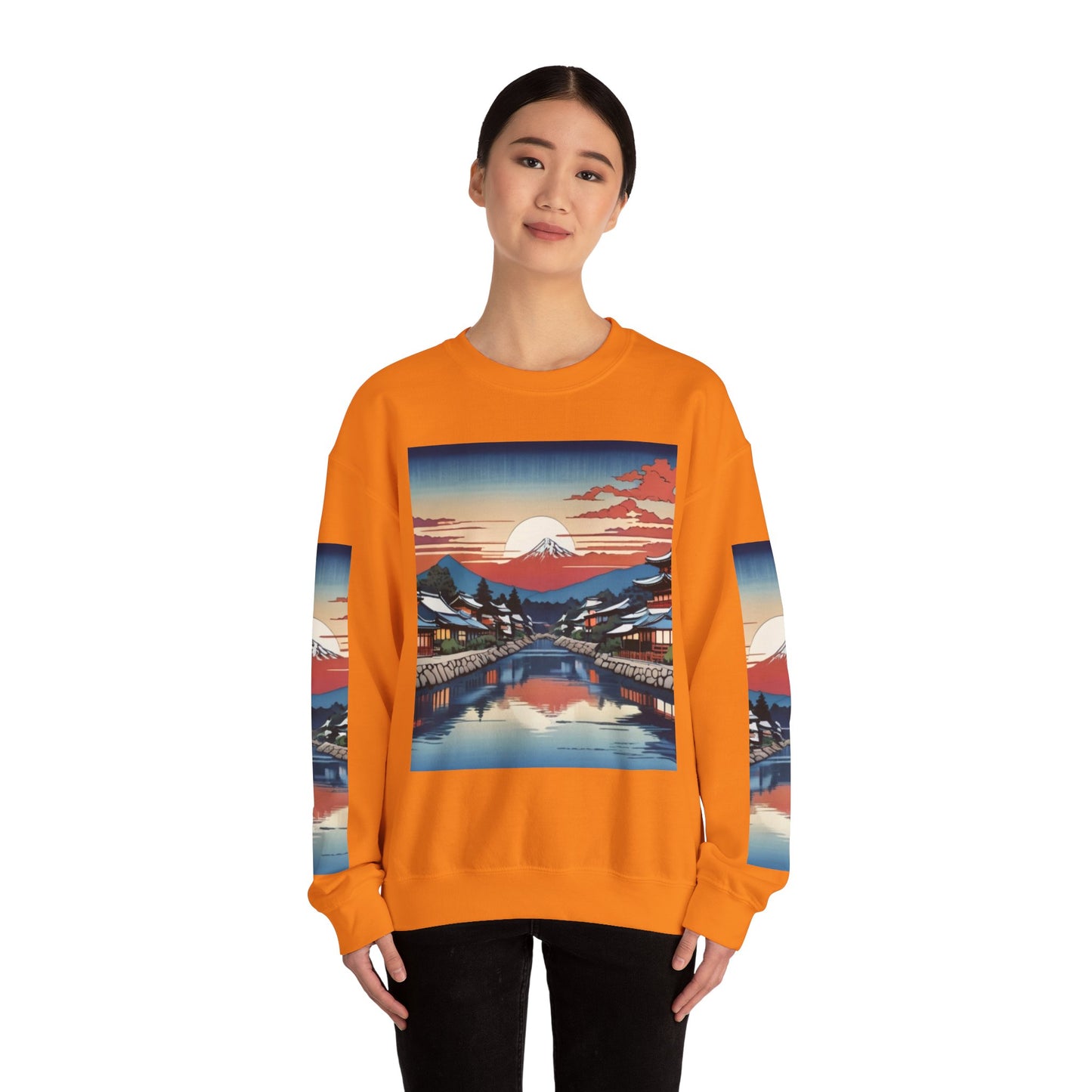 Ukiyo-e Unisex Heavy Blend™ Crewneck Sweatshirt