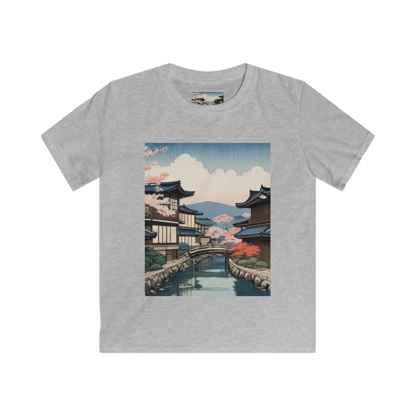 Ukiyo-e Kids Softstyle Tee