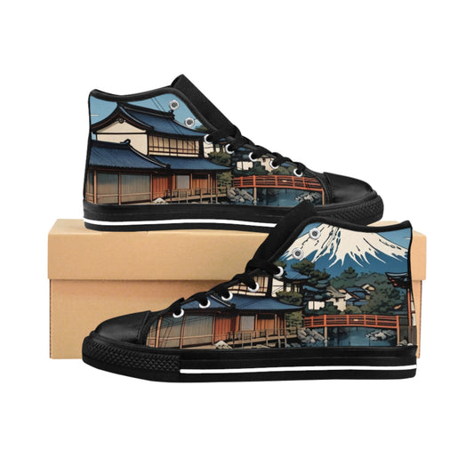 Ukiyo-e Women's Classic Sneakers