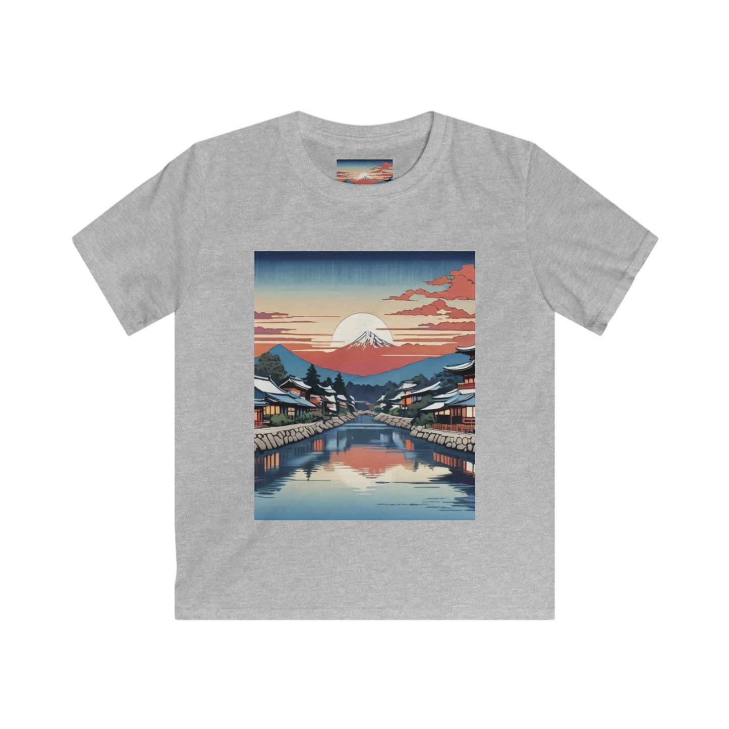 Ukiyo-e Kids Softstyle Tee