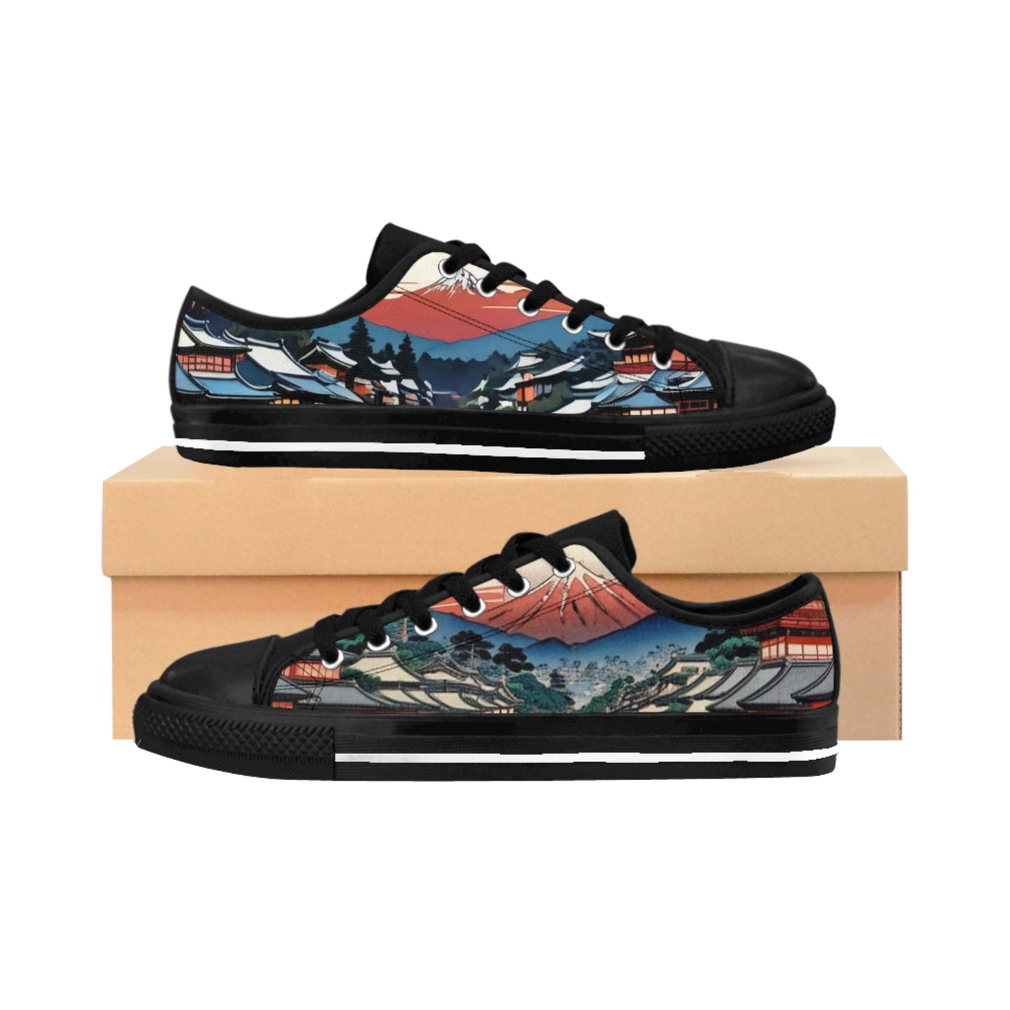 Ukiyo-e Men's Sneakers
