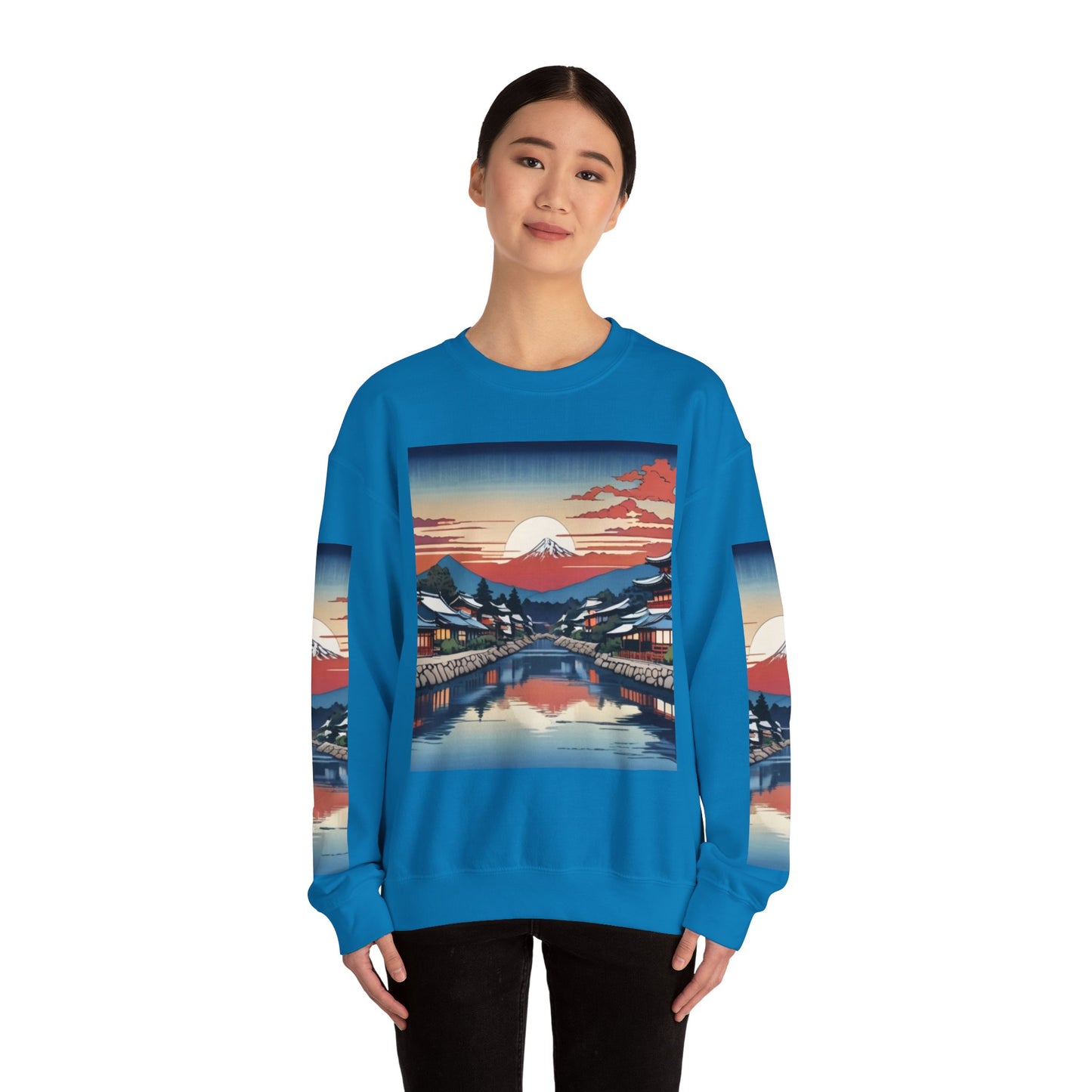 Ukiyo-e Unisex Heavy Blend™ Crewneck Sweatshirt