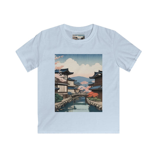 Ukiyo-e Kids Softstyle Tee