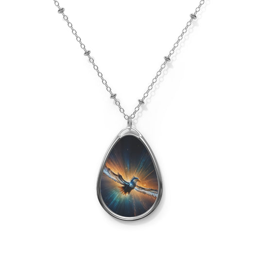 Phoenix Oval Necklace