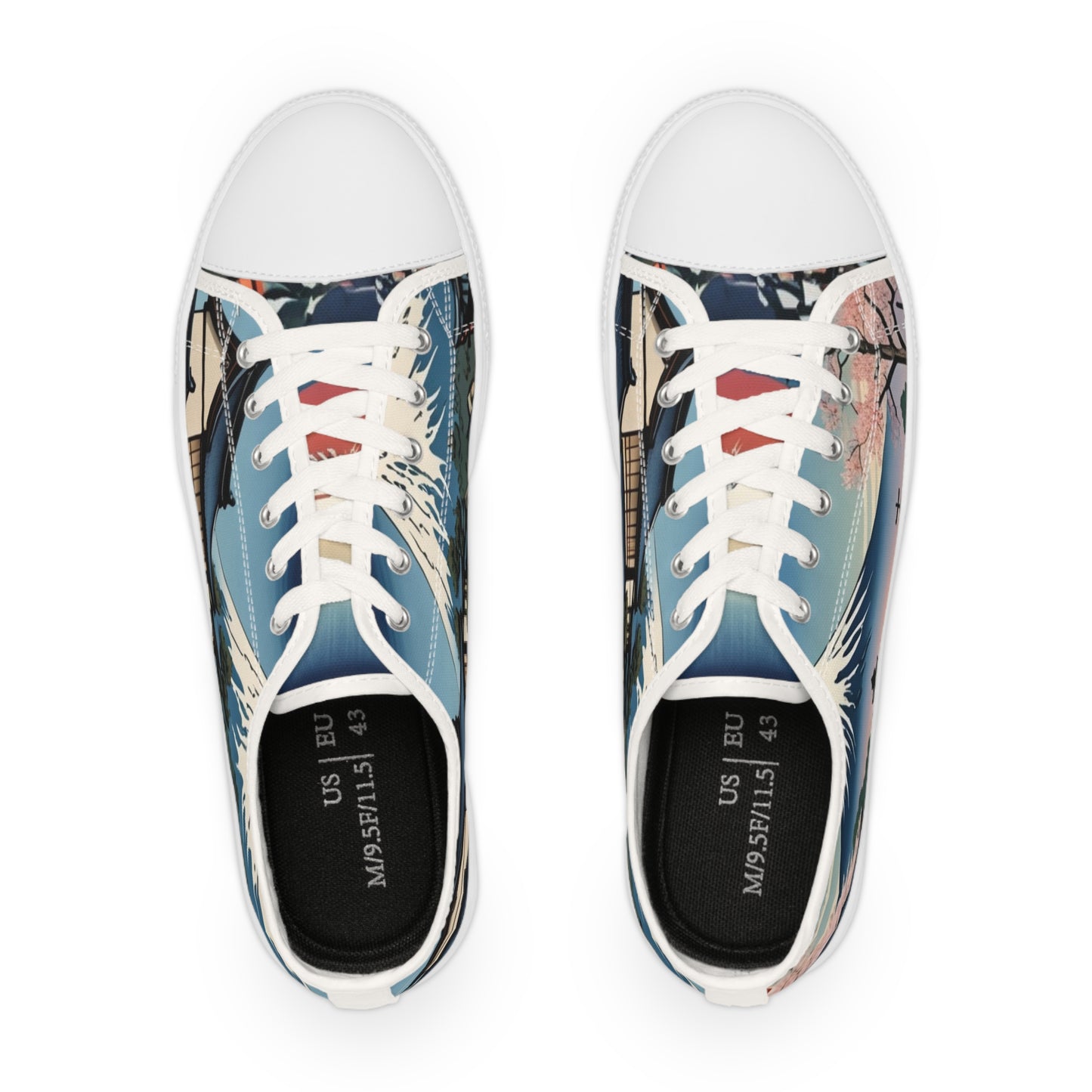 Blue Mountain Ukiyo-Low-Top Sneakers