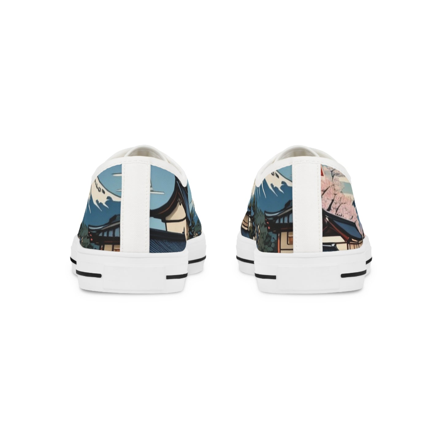 Blue Mountain Ukiyo-Low-Top Sneakers